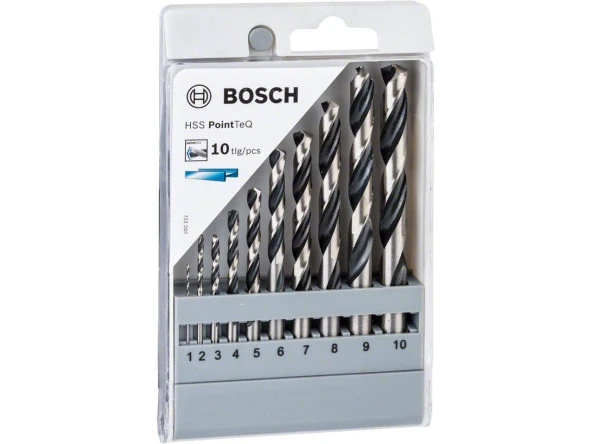 Bosch HSS PointTeQ 10 parça Metal Delme Seti ürün görseli 1