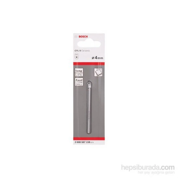 Bosch Seramik Matkap Ucu 4X70 mm. - Resim 2