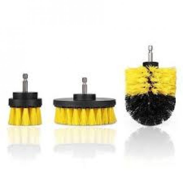 3 lu Güç Scrubber Fırça Seti ürün görseli 1