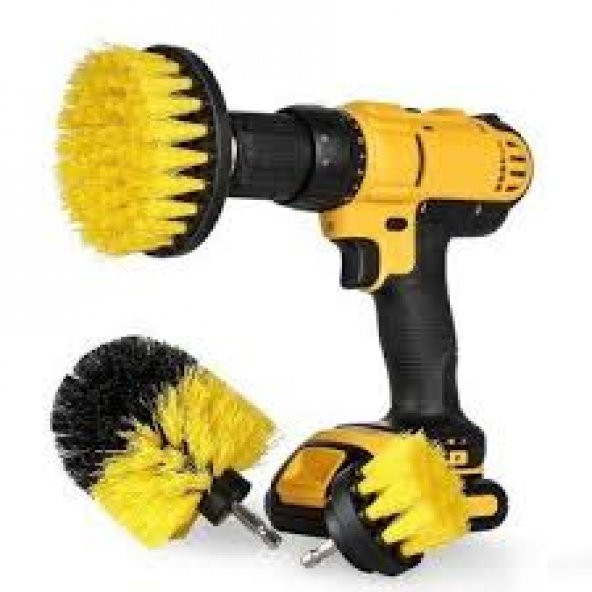 3 lu Güç Scrubber Fırça Seti - Resim 2