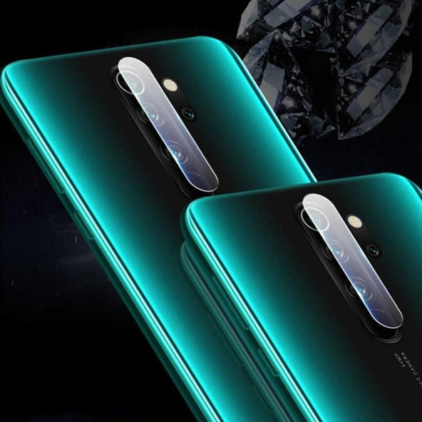 Xiaomi Redmi Note 8 Pro Kamera Lens Koruyucu Cam Filmi ürün görseli 1