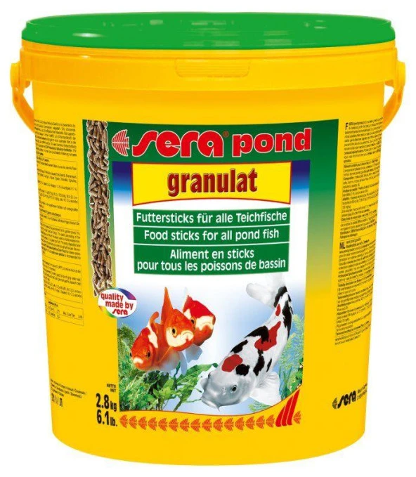 Sera Pond Granulat Balık Yemi 10 lt / 1,5 kg ürün görseli 1