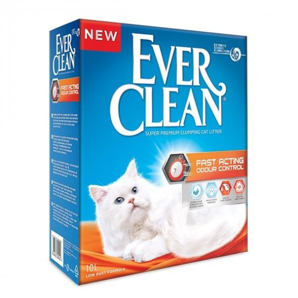 Ever Clean Fast Acting Hızlı Koku Emen Kedi Kumu 10 Lt ürün görseli 1