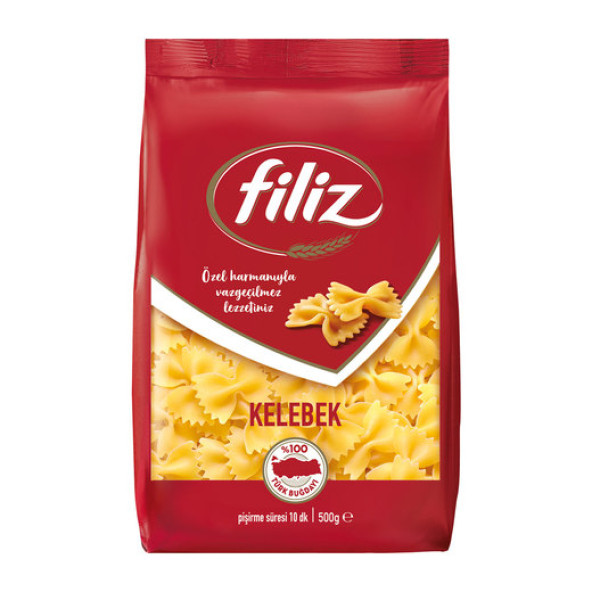 FİLİZ KELEBEK MAKARNA 500 GR 1 ADET ürün görseli 1