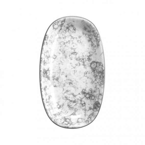 Bonna Rocks - Black Oval Tabak 15 Cm ürün görseli 1