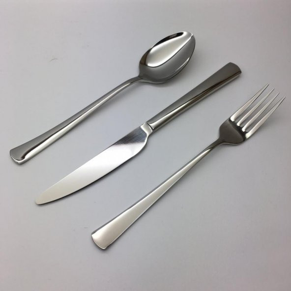 Smeraldo Elif  model Tatlı-Pasta  Bıçağı  12 Adet - Resim 4