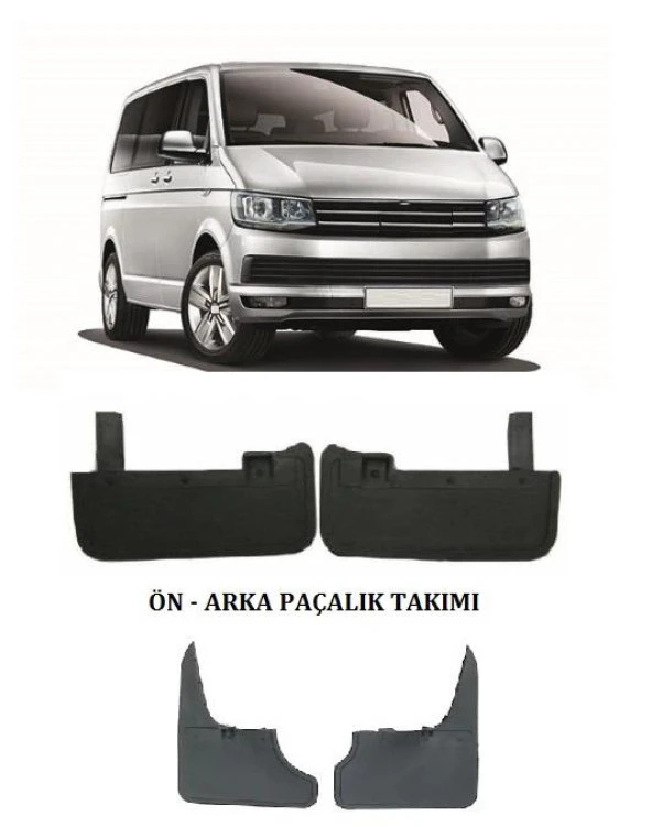 Volkswagen T5 T6 T7 Orjinal Tip Paçalık Ön Arka Tozluk 2003-2023 ürün görseli 1