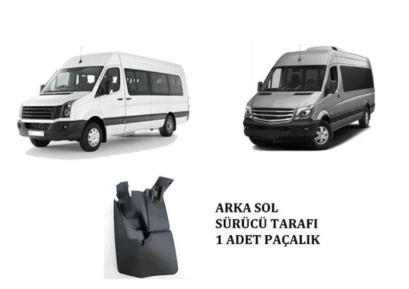 Sprinter Crafter Paçalık Arka Sol Tozluk Orjinal Tip 2006 2020 ürün görseli 1