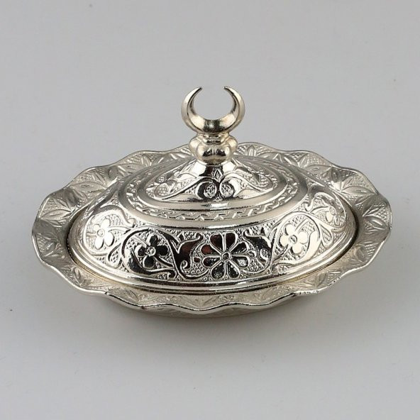 Oval Küçük Kapaklı Lokumluk - Resim 2