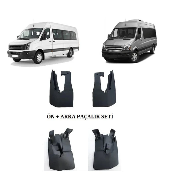 Sprinter Crafter Paçalık Ön ve Arka Tozluk Orjinal Tip 2006 2020 ürün görseli 1