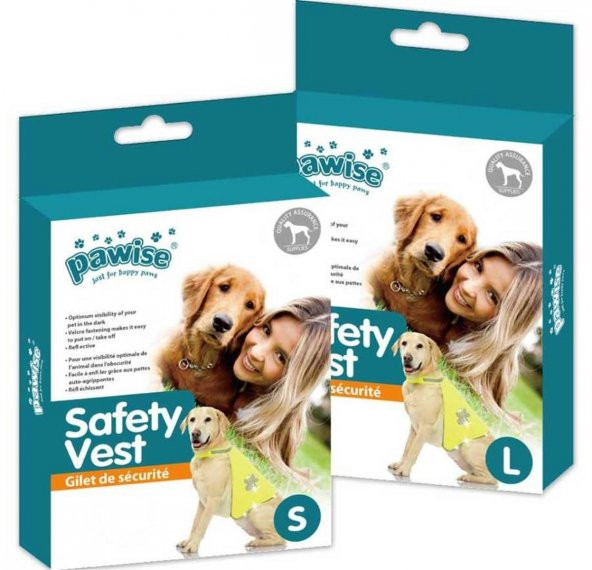 Pawise Reflektörlü Köpek Yeleği Medium - Resim 2