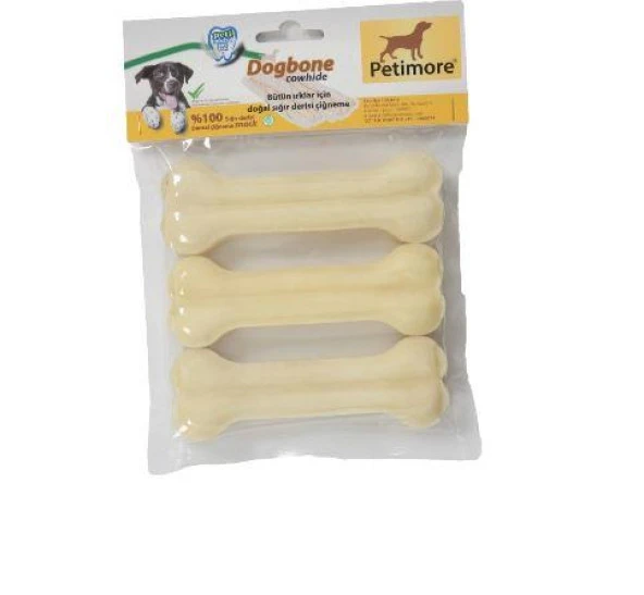 Dogbone Beyaz Pres Kemik 12 Cm 3' lü ürün görseli 1