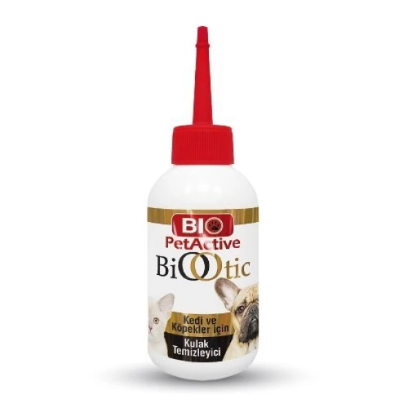 Biopetactive Biootic Kulak Temizleyici 100ml Kedi ve Köpek Skt:09/2027 ürün görseli 1