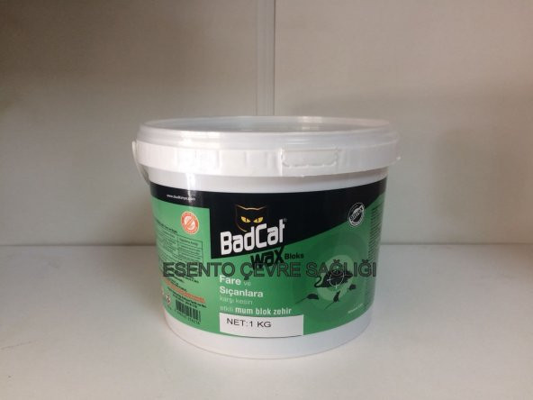 Badcat wax (1 Kg) Fare Zehiri Mum Blok Sıçan Zehiri ürün görseli 1