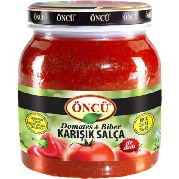 Öncü Domates Biber Karışık Salça 1600 gr ürün görseli 1