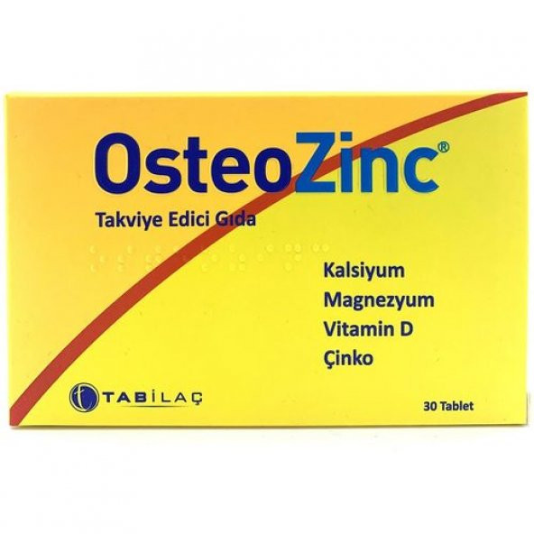 Osteozinc 30 Tablet ürün görseli 1