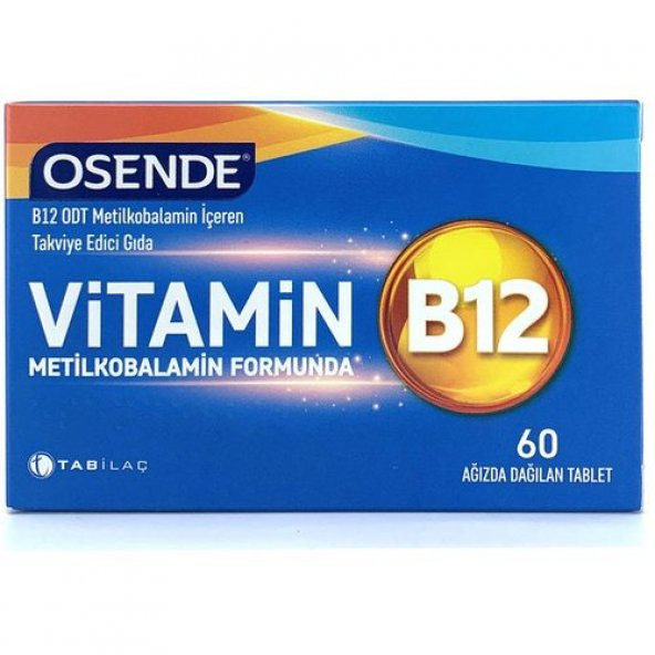 Osende Vitamin B12 60  Tablet ürün görseli 1