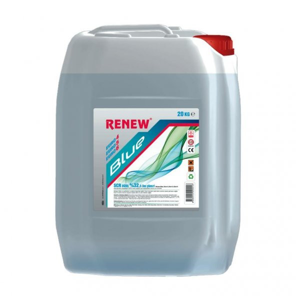 Renew SCR Blue 20 Lt Euro 4, Euro 5, Euro 6 SCRli Araç Sıvısı ürün görseli 1
