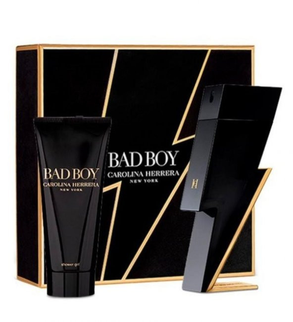 Carolina Herrera Bad Boy Edt 100 ml Erkek Parfüm Seti ürün görseli 1