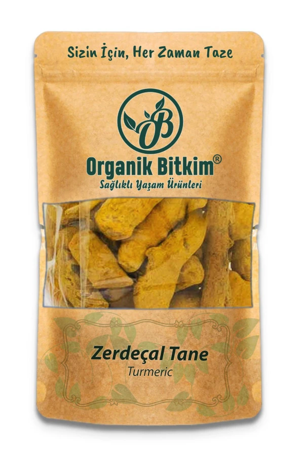 Organik Bitkim Zerdeçal Tane 250 gr ürün görseli 1