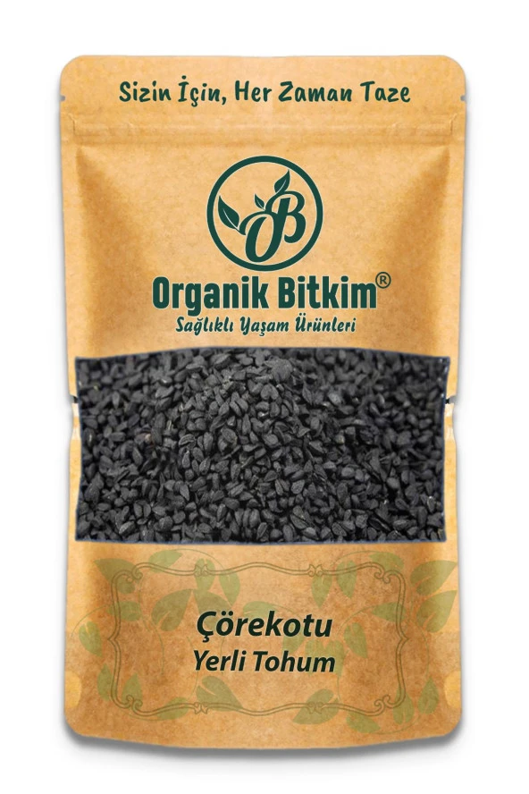 Organik Bitkim Yerli Çörek Otu Tohumu 1000 gr ürün görseli 1