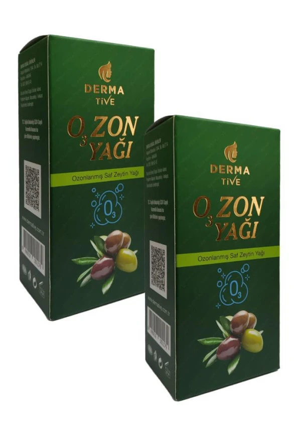 Derma Tive Ozonlanmış Saf Zeytinyağı 2 x 50 ml ürün görseli 1