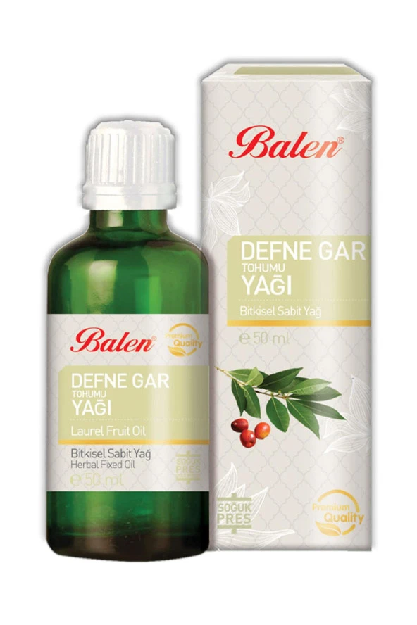 Balen Defne Gar Tohumu Yağı Soğuk Pres 50 ml ürün görseli 1