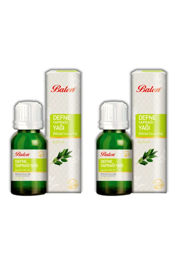 Balen Defne Yaprağı Yağı Soğuk Pres 20 ml 2 Adet ürün görseli 1