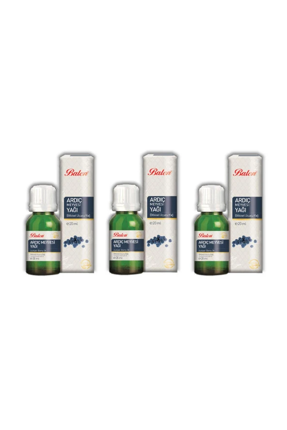 Balen Ardıç Meyvesi Yağı (Distilasyon) 20 ml 3 Adet ürün görseli 1