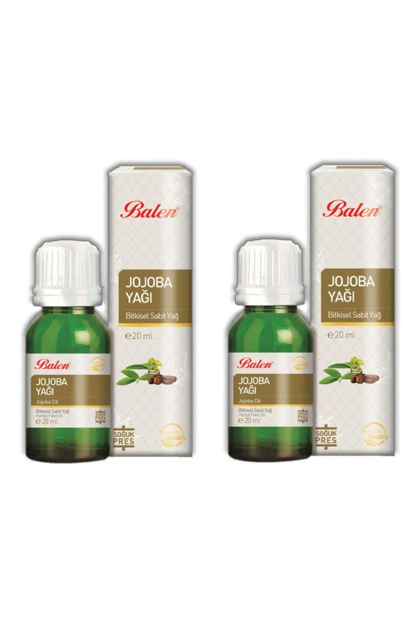 Balen Jojoba Yağı Soğuk Pres 20 ml 2 Adet ürün görseli 1
