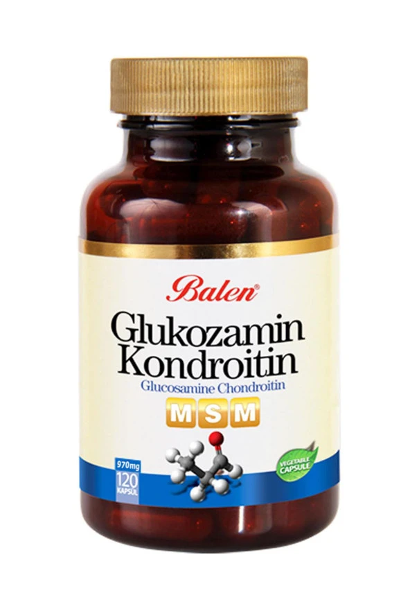 Balen Glukozamn Kondroitin MSM 970 MG 120 Kapsül ürün görseli 1