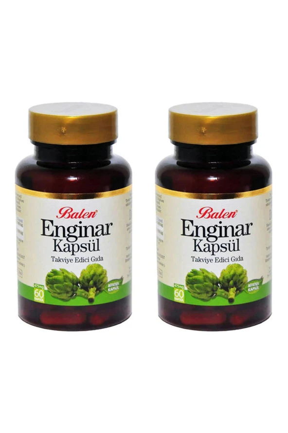Balen Enginar Kapsül 475 mg 60 Kapsül x 2 Adet ürün görseli 1