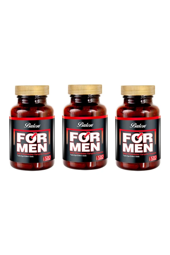 Balen For Men Bitki Karışımı 634 mg 120 Kapsül x 3 Adet ürün görseli 1