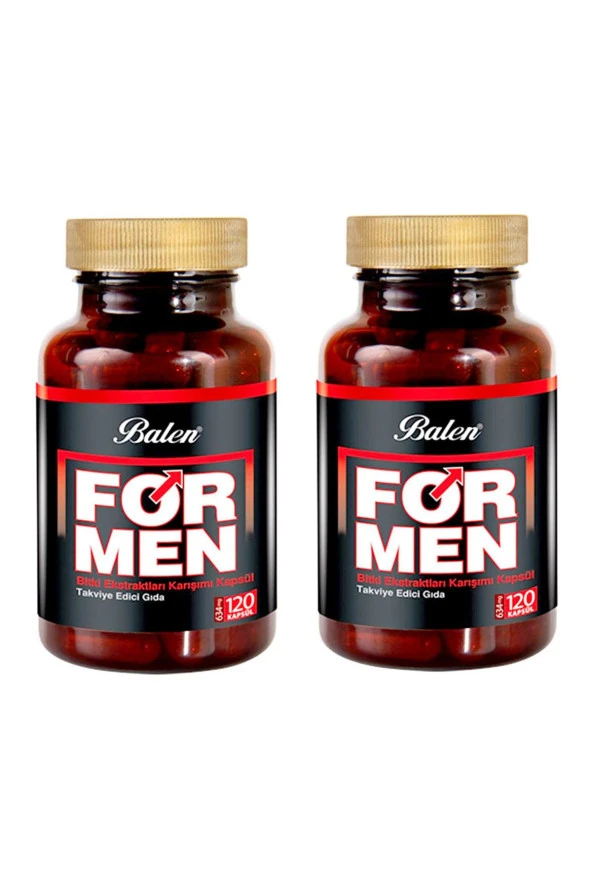 Balen For Men Bitki Karışımı 634 mg 120 Kapsül x 2 Adet ürün görseli 1