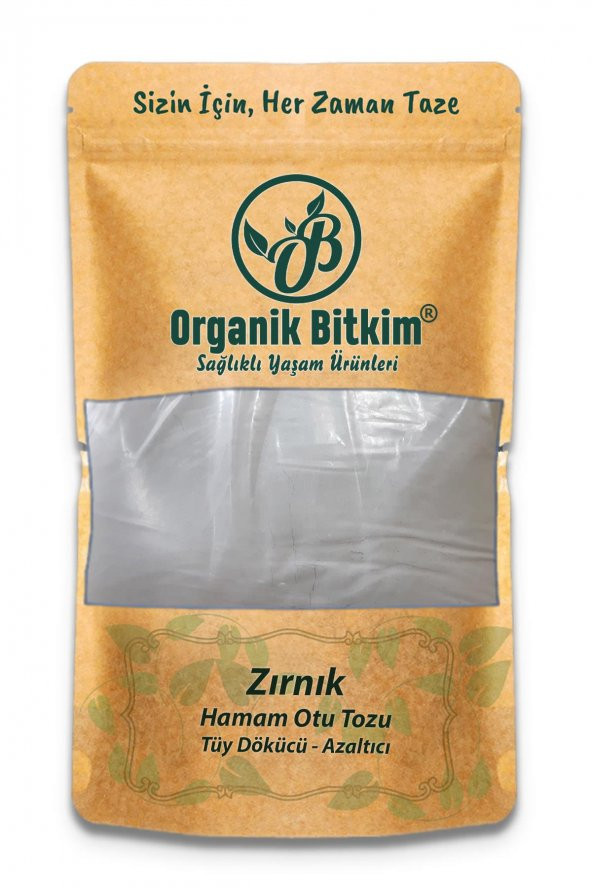 Organik Bitkim Zırnık (Hamam Otu) Tüy Dökücü - Azaltıcı 2 kg ürün görseli 1