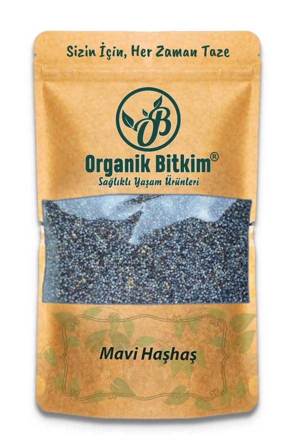 Organik Bitkim Mavi Haşhaş 250 gr ürün görseli 1