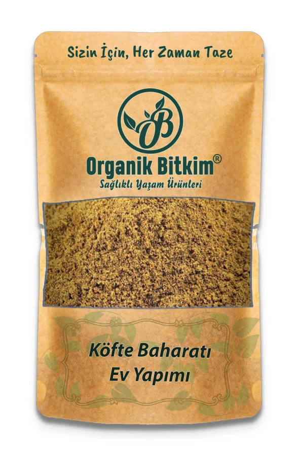 Organik Bitkim Köfte Baharatı - Ev Yapımı 250 gr ürün görseli 1