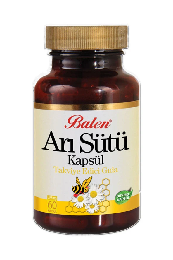 Balen Arı Sütü Kapsül 375 Mg 60 Kapsül 2 Adet - Resim 2