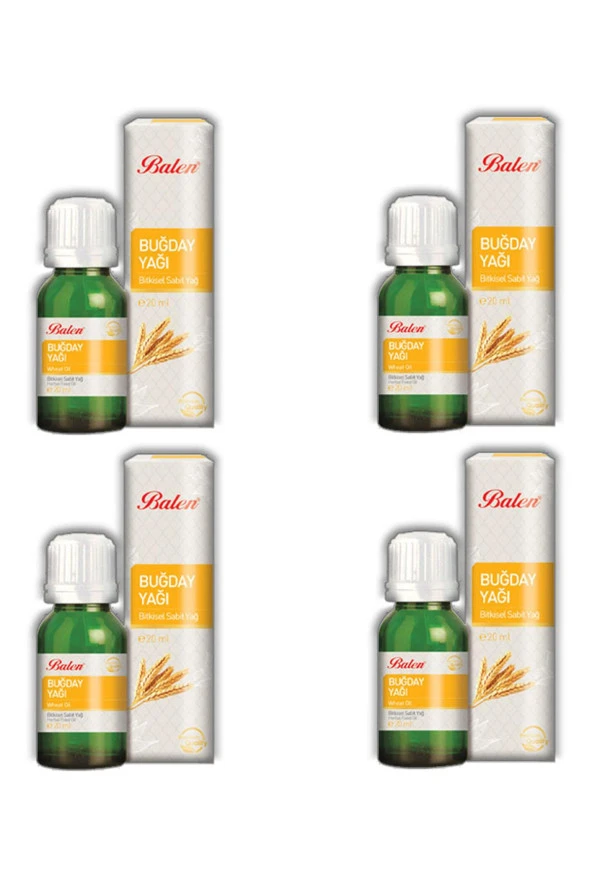 Balen Buğday Yağı (Maserasyon) 20 ml 4 Adet ürün görseli 1