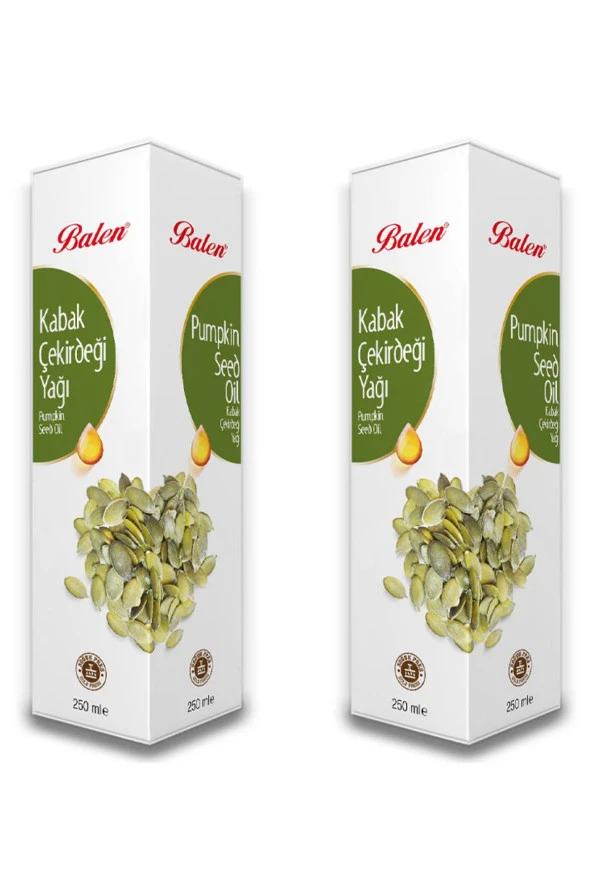 Balen Kabak Çekirdeği Yağı Soğuk Pres 250 ml 2 Adet ürün görseli 1