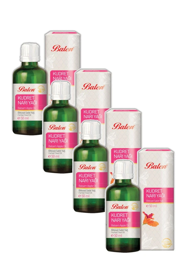Balen Kudret Narı Yağı (Maserasyon) 50 ml 4 Adet ürün görseli 1