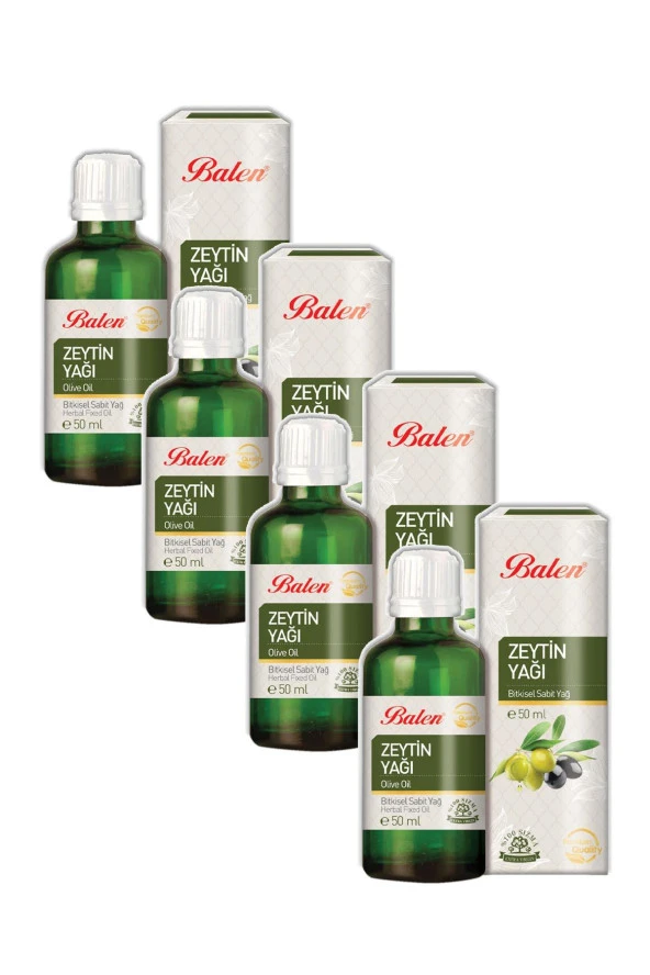 Balen Zeytinyağı Naturel Sızma 50 ml 4 Adet ürün görseli 1