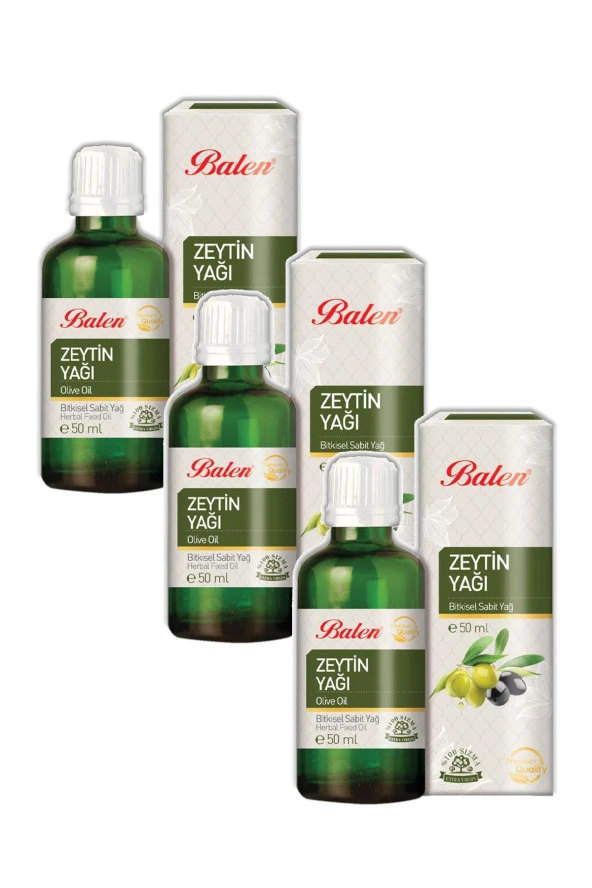Balen Zeytinyağı Naturel Sızma 50 ml 3 Adet ürün görseli 1