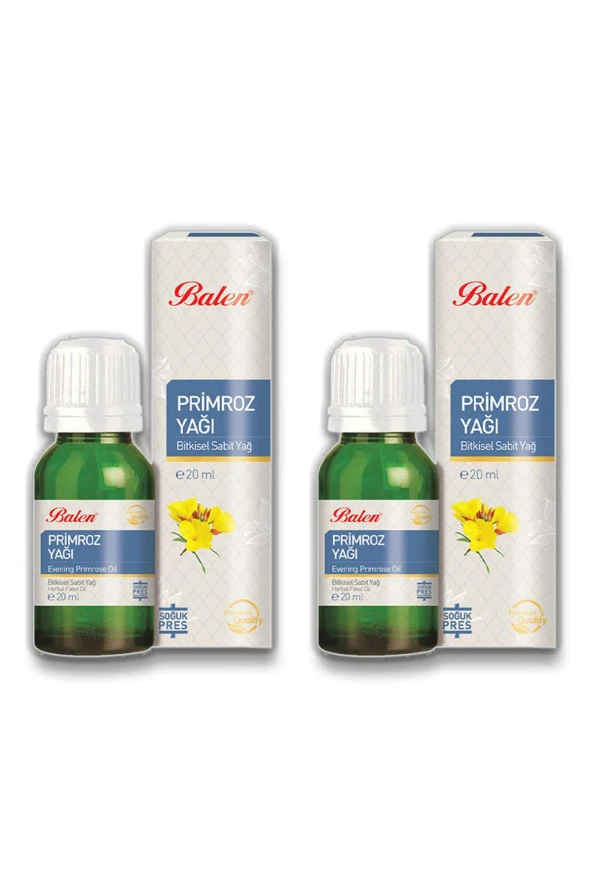 Balen Primroz Yağı Soğuk Pres 20 ml 2 Adet ürün görseli 1