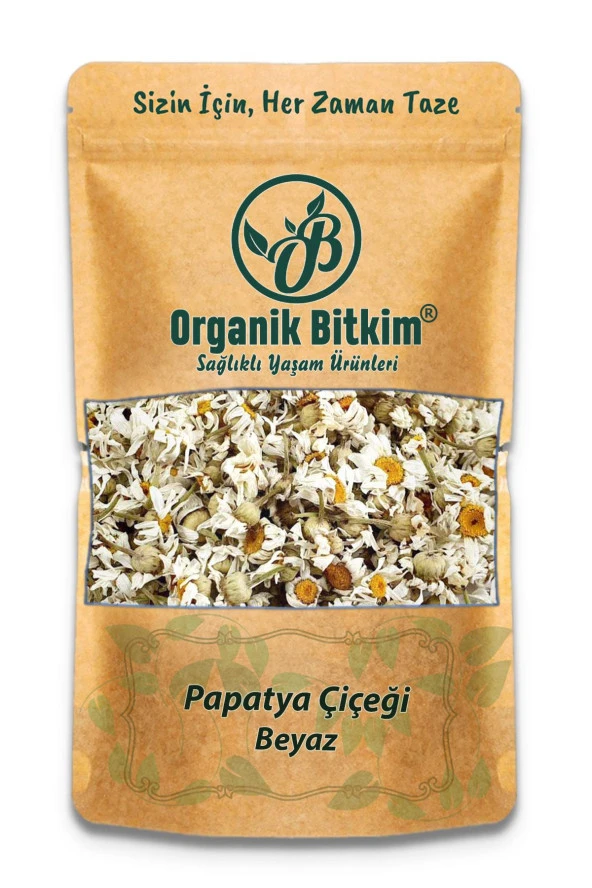 Organik Bitkim Papatya Çiçeği (Beyaz Papatya) 150 gr ürün görseli 1