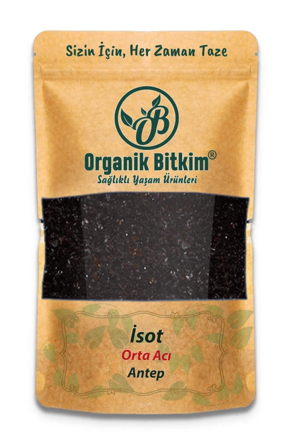 Organik Bitkim İsot Orta Acı (Urfa, Antep, Maraş) 1000 gr ürün görseli 1