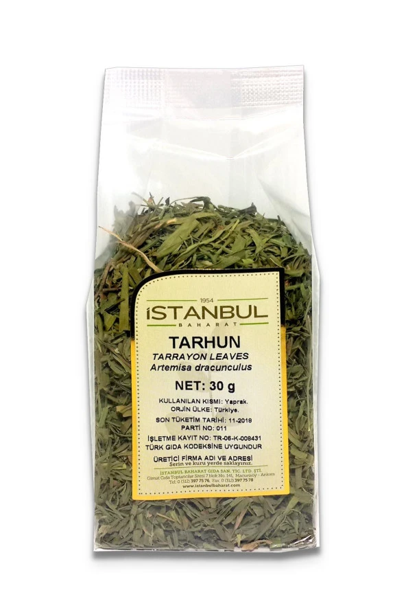 İstanbul Baharat Tarhun 30 gr ürün görseli 1