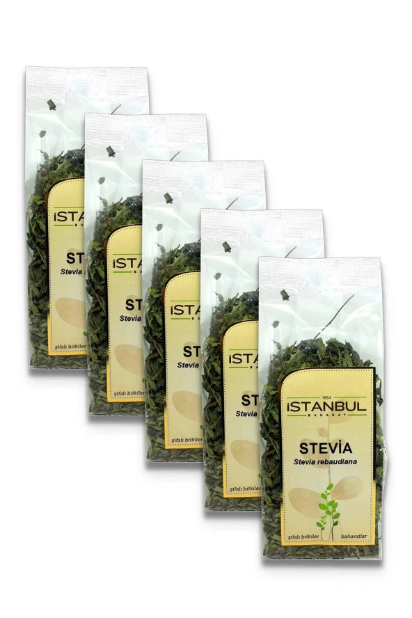 İstanbul Baharat Stevia Yaprağı (Şeker Otu) 20 gr x 5 Adet ürün görseli 1