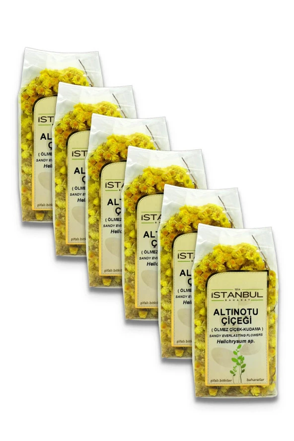 İstanbul Baharat Altınotu Çiçeği (Ölmez Çiçek-Kudama) 6x20 gr ürün görseli 1