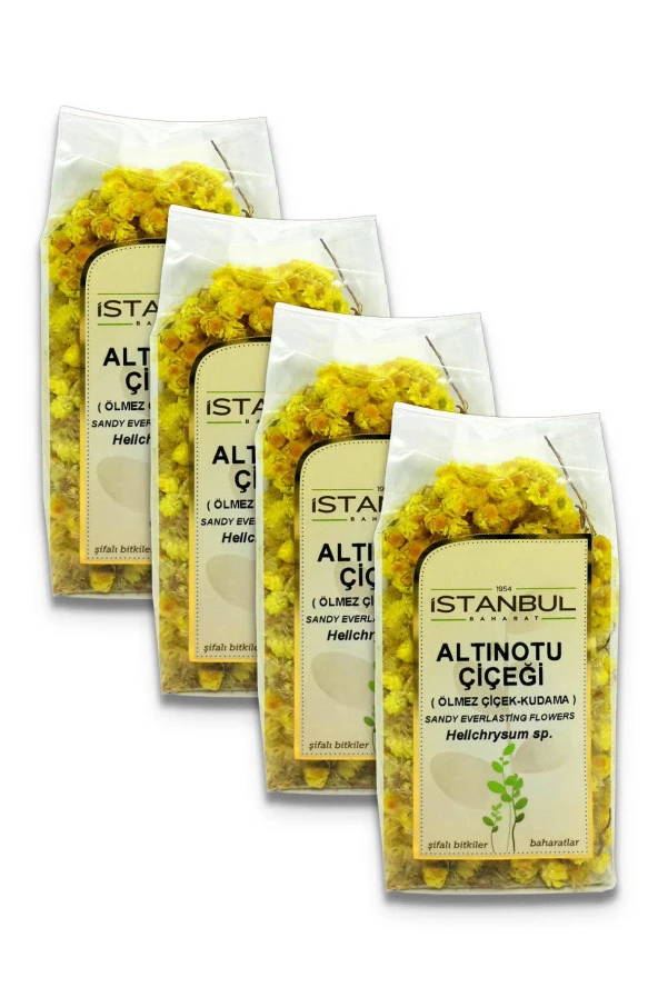 İstanbul Baharat Altınotu Çiçeği (Ölmez Çiçek-Kudama) 4x20 gr ürün görseli 1